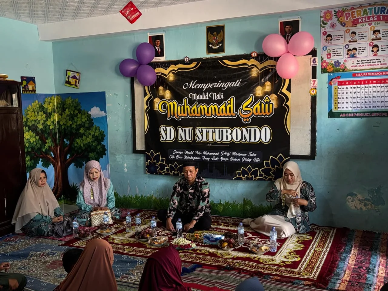 Kegiatan Maulid Nabi Muhammad SAW di SD NU Situbondo